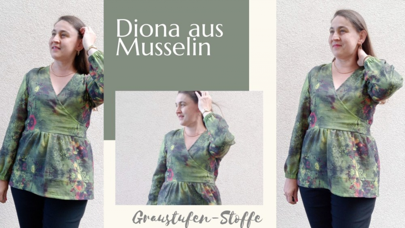 Schnittmuster Bluse  „Diona"  als Ebook